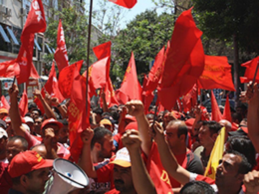 CHP'li Belediye İşçileri Eylem Yaptı