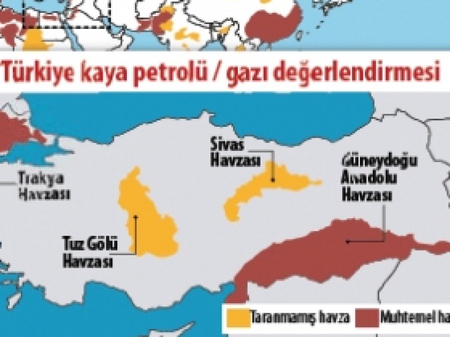 Türkiye'ye 100 Yıl Yetecek 'Kaya Gazı' Var