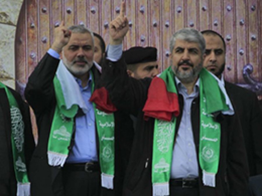 Filistin Başbakanı Haniye ve Hamas Lideri Meşal Ankara'da