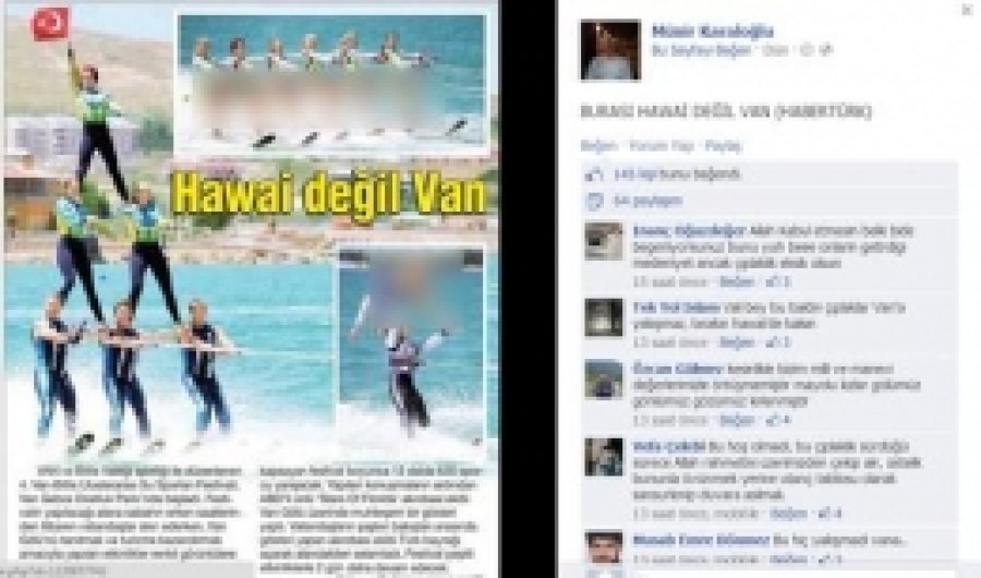 Vali Karaloğlu'na 'Mayolu Kadın' Tepkisi