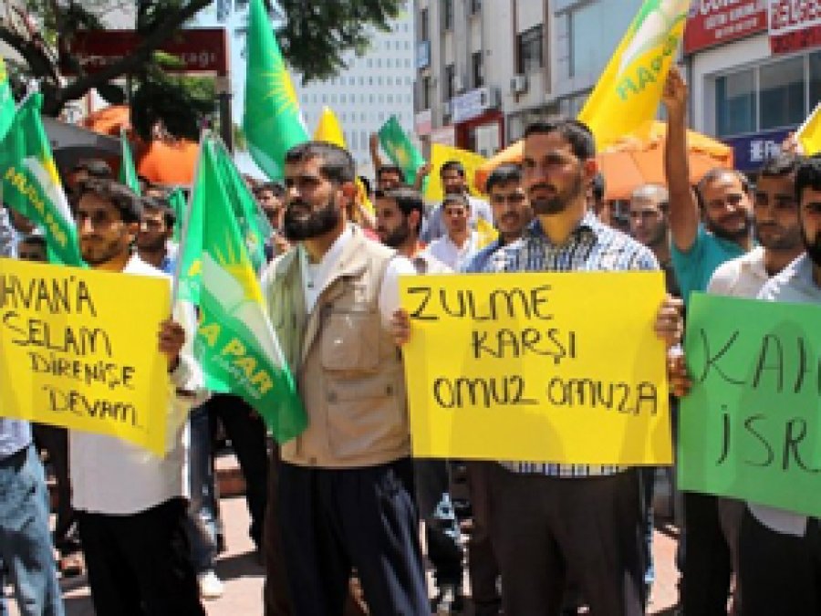 Mersin'den Mursi'ye Destek