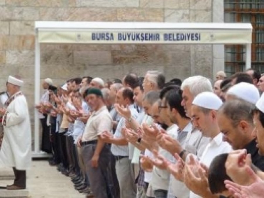 Bursa'da Gıyabi Cenaze Namazı