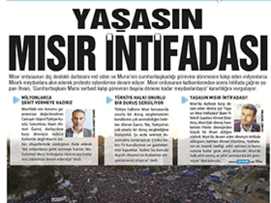 Doğruhaber: Yaşasın Mısır İntifadası!