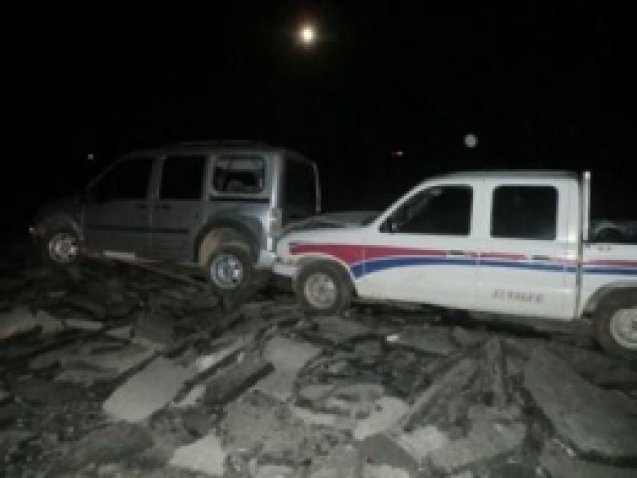 Trafiğe Kapalı Yolda Kaza