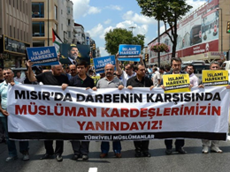 Mısır Katliamı Tüm Yurtta Protesto Ediliyor