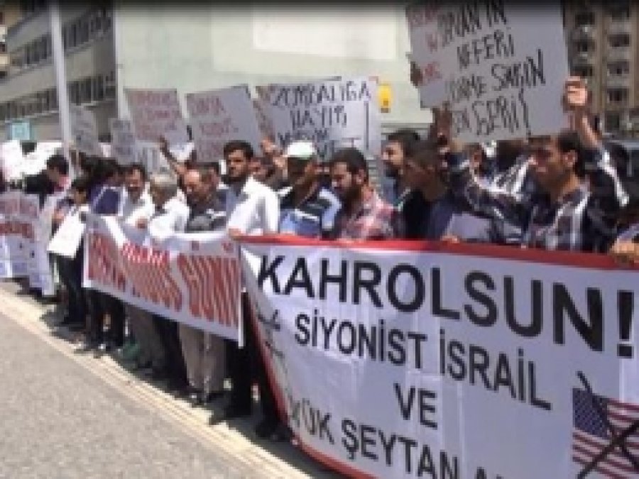 İzmir, Filistin ve Mısır'ın Özgürlüğü için Toplandı