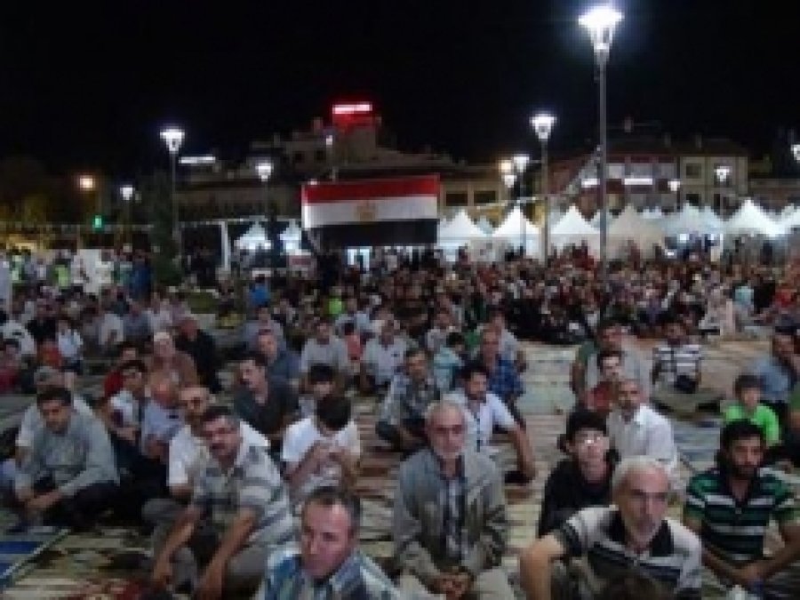 Konya'da Mısır'a Destek Eylemi