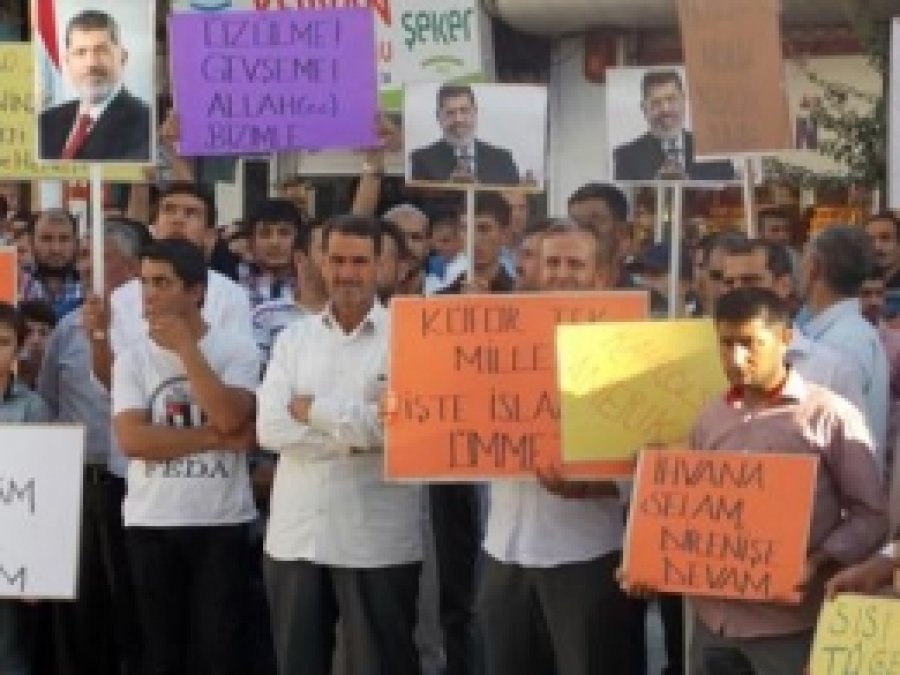 Mısır'daki Katliam Kızıltepe'de Lanetlendi