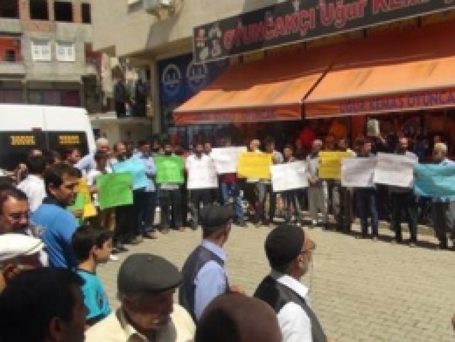 Mısır'daki Katliam Hani Ve Çermik'te Telin Edildi