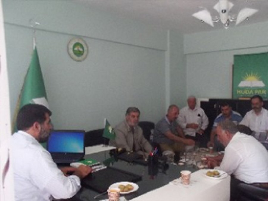 Kovancılar SP'den Hüda Par'a Ziyaret