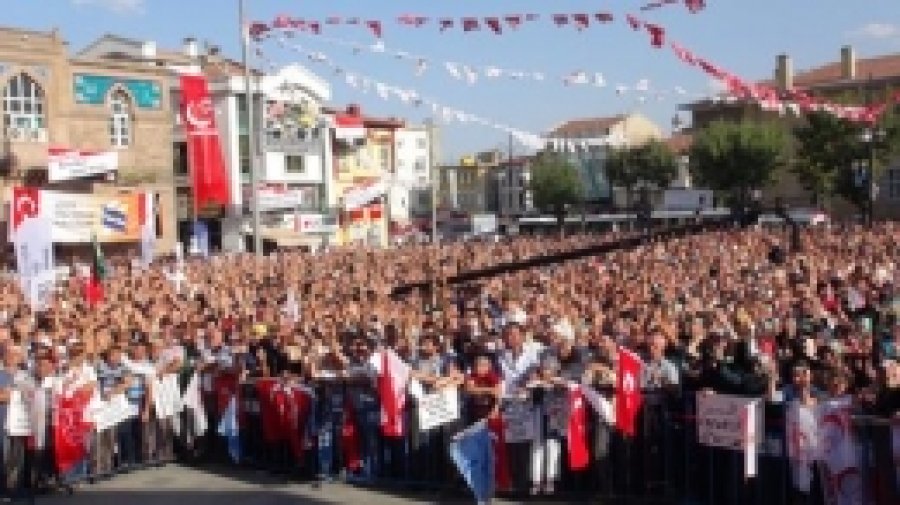 Konya'da Büyük Mısır Mitingi 