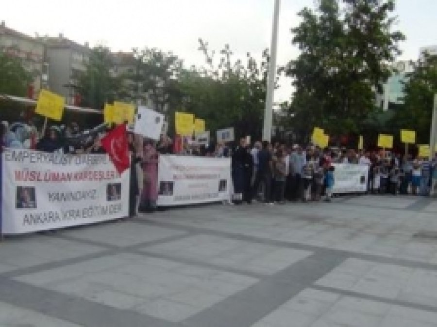 Ankara Sincan'dan Mısır Direnişine Selam