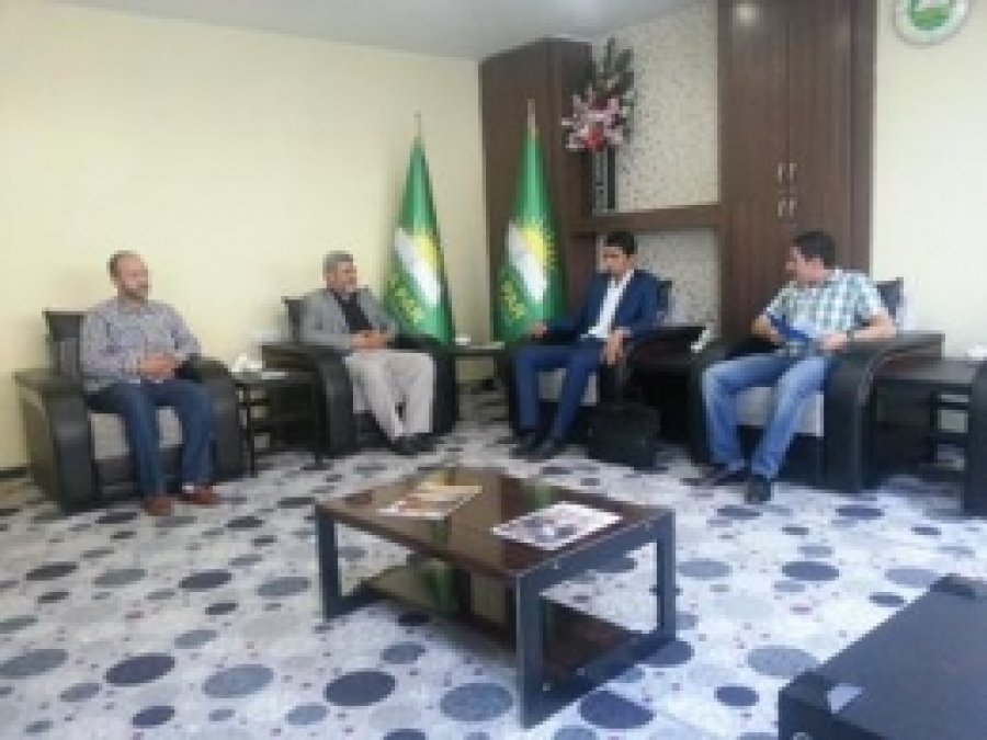 Kürdistan Gençlik Hareketi Hüda Par'i Ziyaret Etti