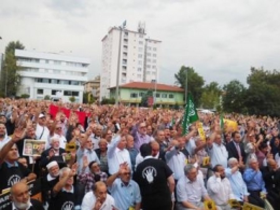 Isparta'dan Mısır'daki Direnişe Destek Mitingi