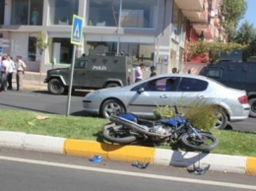 Diyarbakır'da Motosiklet Kazası