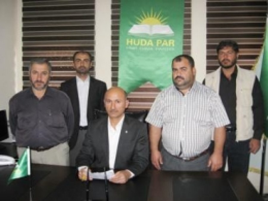 HÜDA PAR Kozluk İlçe Teşkilatından Saldırılara Kınama