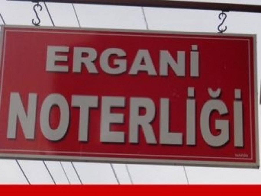 'Ergani Noterliği Mağdur Ediyor'