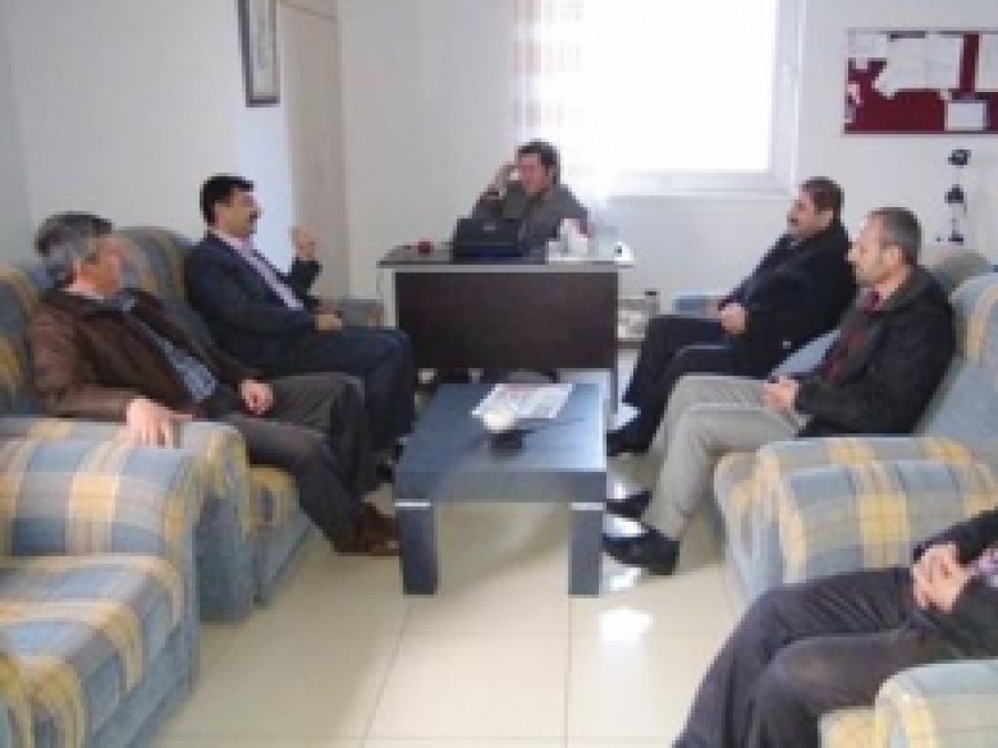 HÜDA PAR Nusaybin Adayı Basını Ziyaret Etti