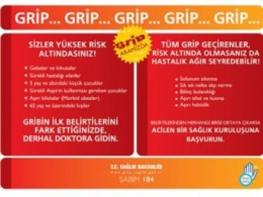 Halk Sağlığı Kurumu Grip Hakkında Bilgi Verdi