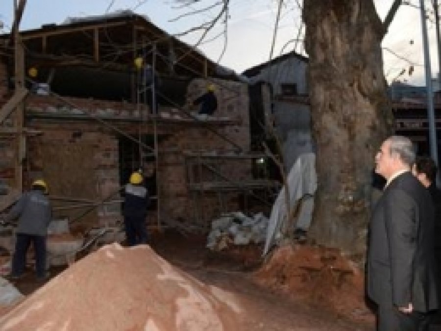 Bursa'da Tarihi Mescid Restore Ediliyor