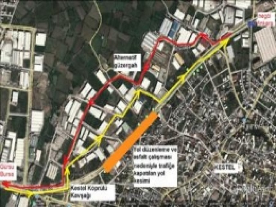 Bursa-Ankara Yolu Trafiğe Kapalı 