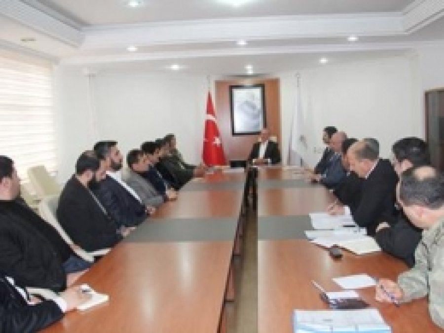 Bitlis'te Seçim Güvenliği Toplantısı Yapıldı 