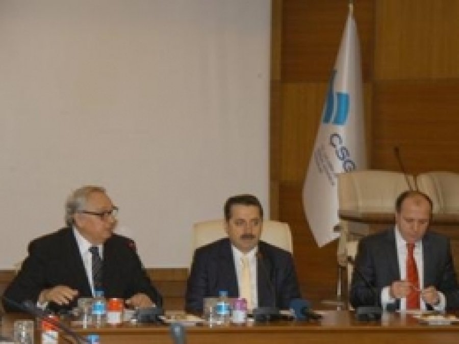 Çelik, TİSK Genel Başkanını Kabul Etti