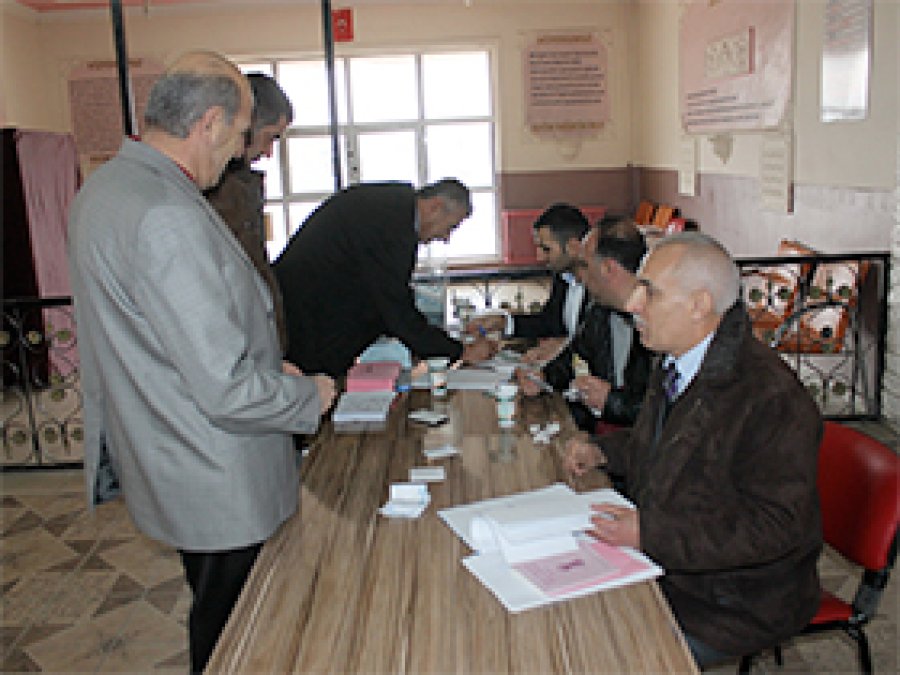 Bismil'de Esnaf Odası Seçimleri Yapıldı