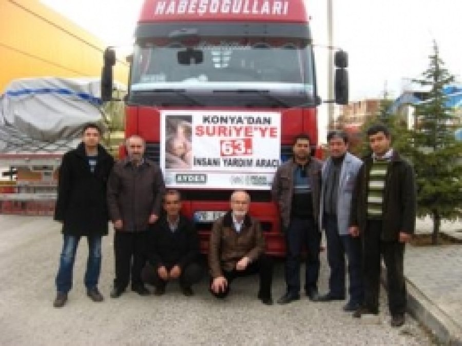 Suriye'ye Bir TIR Bebe Bisküvisi Yola Çıktı 