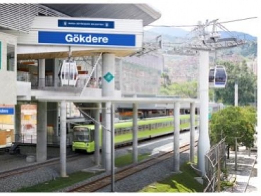 Teleferik Bursa'nın Merkezine İniyor