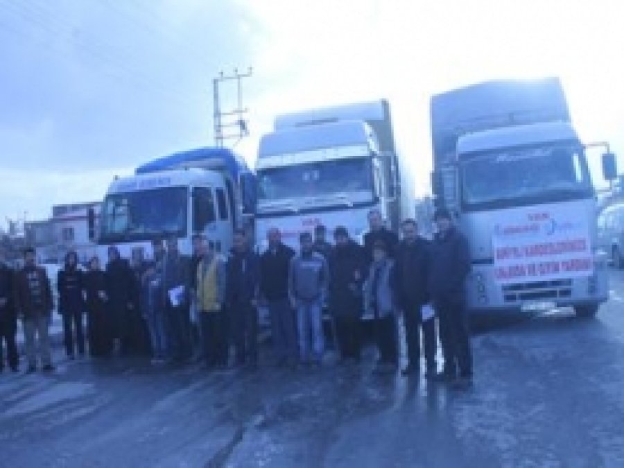 Van'dan Suriye'ye İyilik Eli Uzandı