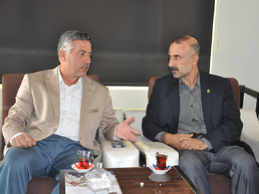 HÜDA PAR'a Geçmiş Olsun Ziyareti 