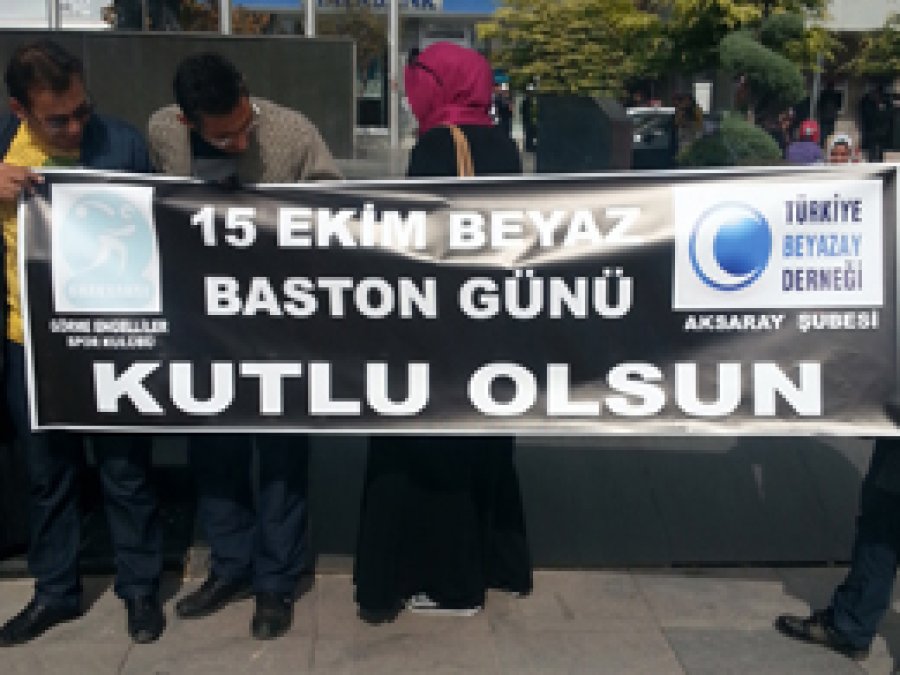Dünya Beyaz Baston Görme Engelliler Haftası