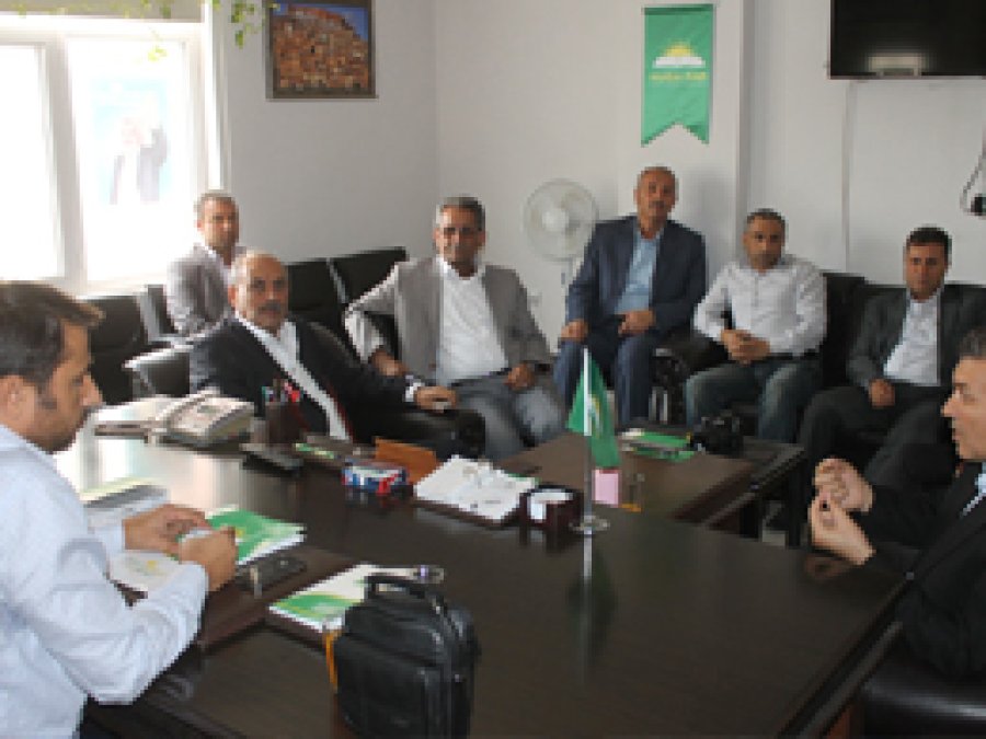 Arabulucu Heyetten HÜDA PAR'a Ziyaret