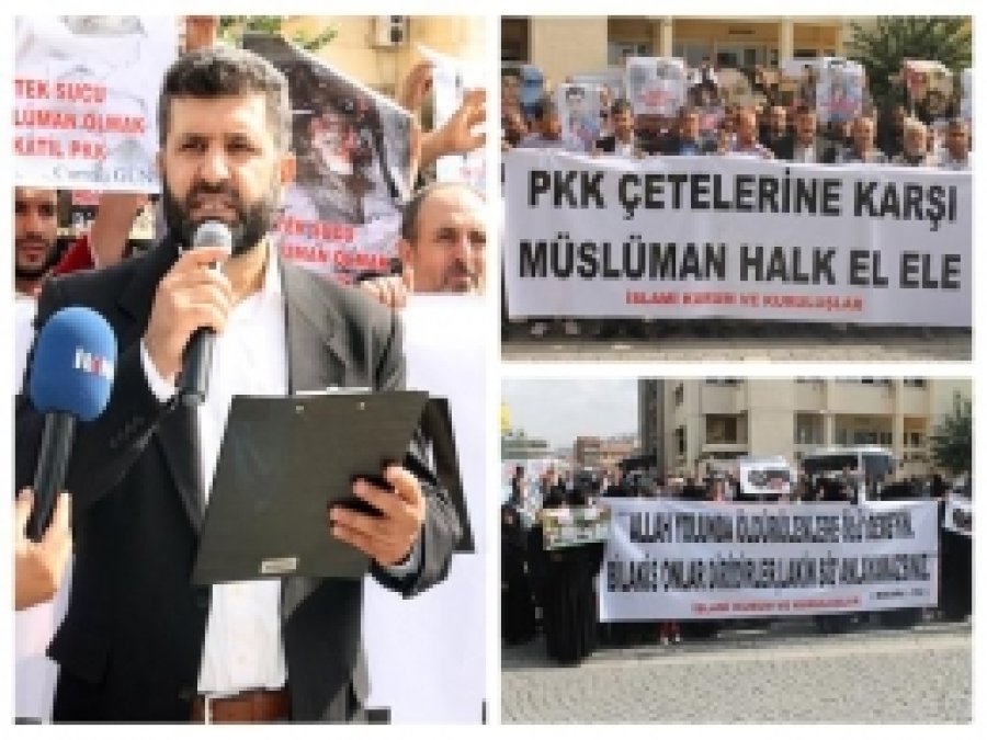 PKK/HDP'li Çeteler İzmir'de Protesto Edildi