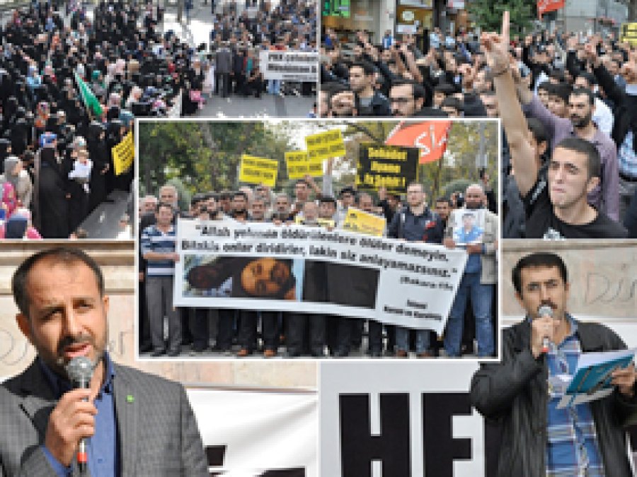 İstanbul'da Şehitlere Rahmet, PKK'ya Lanet