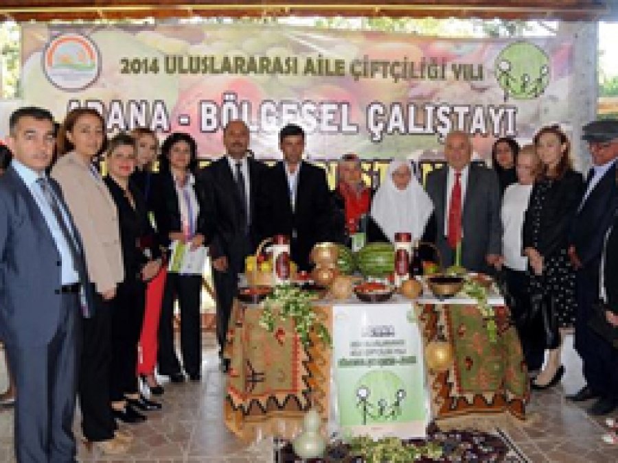 Aile Çiftçiliği Bölgesel Çalıştayı Adana'da Yapıldı