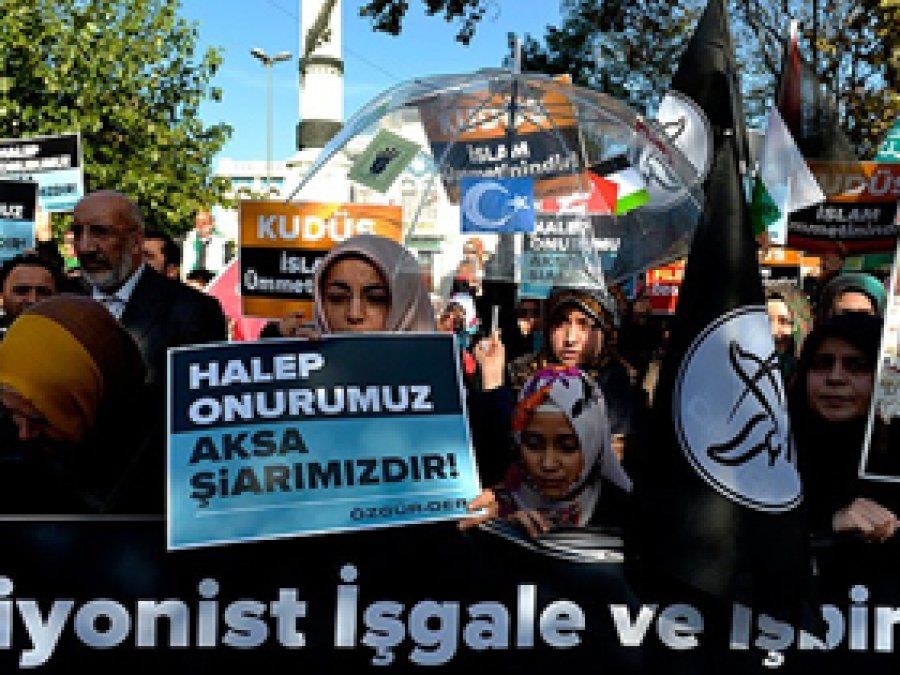 Mescid-i Aksa Baskınına Protestolar Sürüyor