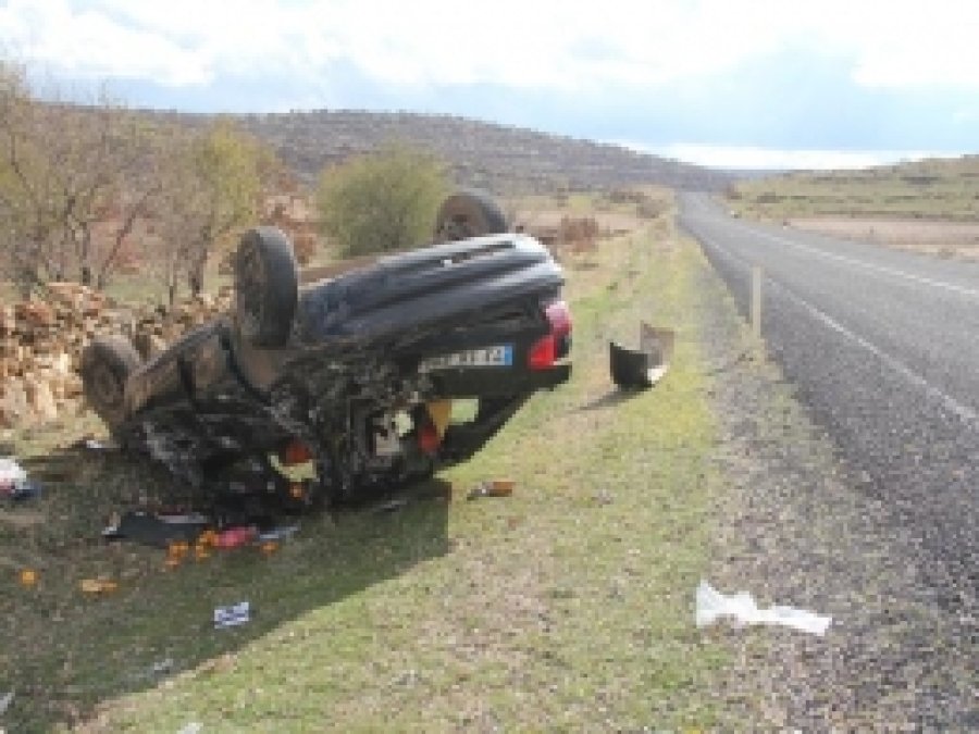 Midyat' Ta Trafik Kazası: 5 Yaralı