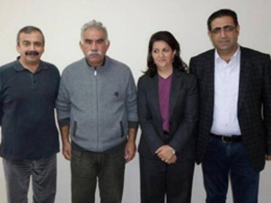 HDP Heyeti Öcalan ile Görüştü