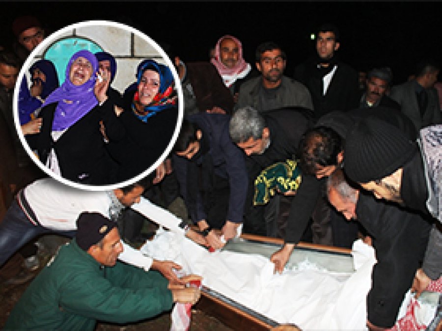 PKK'nın katlettiği Dede ebediyete uğurlandı