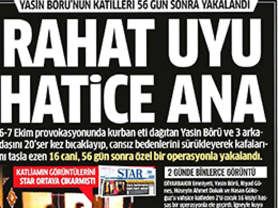 Star, Yasin Börü'nün Annesine Seslendi
