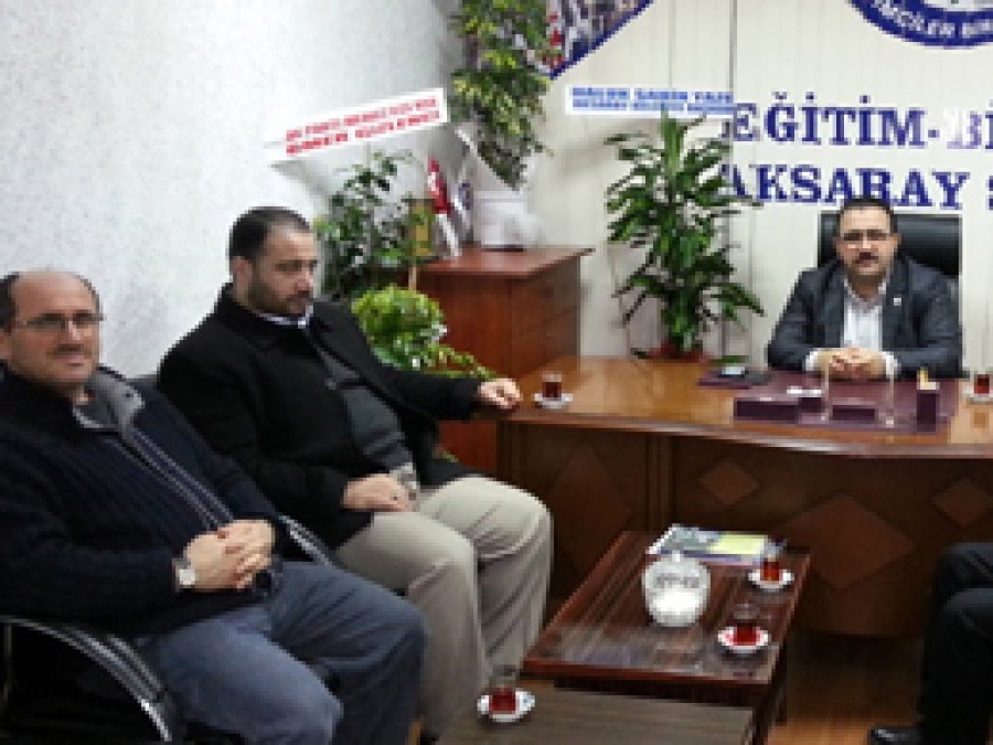 Aksa-Der’den Eğitim-Bir-Sen’e Ziyaret