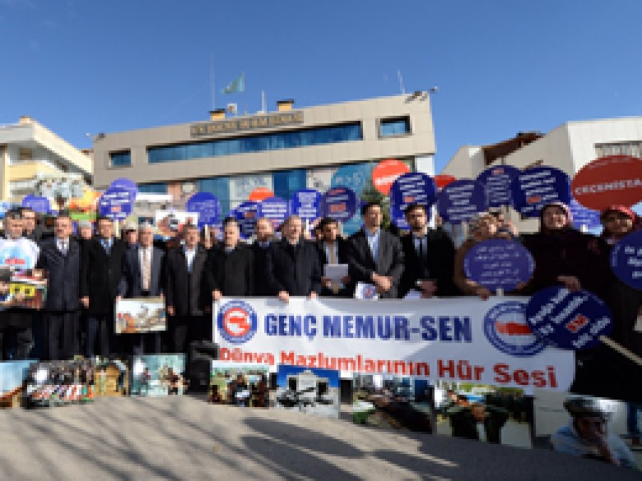 BM'ye Karşı 'Dünya Beşten Büyüktür' Eylemi