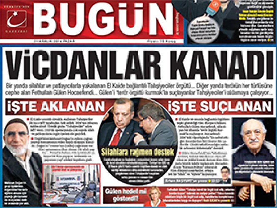 Bugün Gazetesi fena yakalandı
