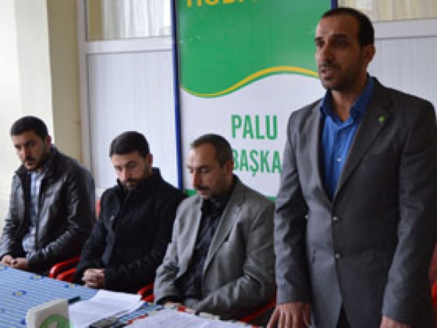 HÜDA PAR Palu ilçe kongresi yapıldı