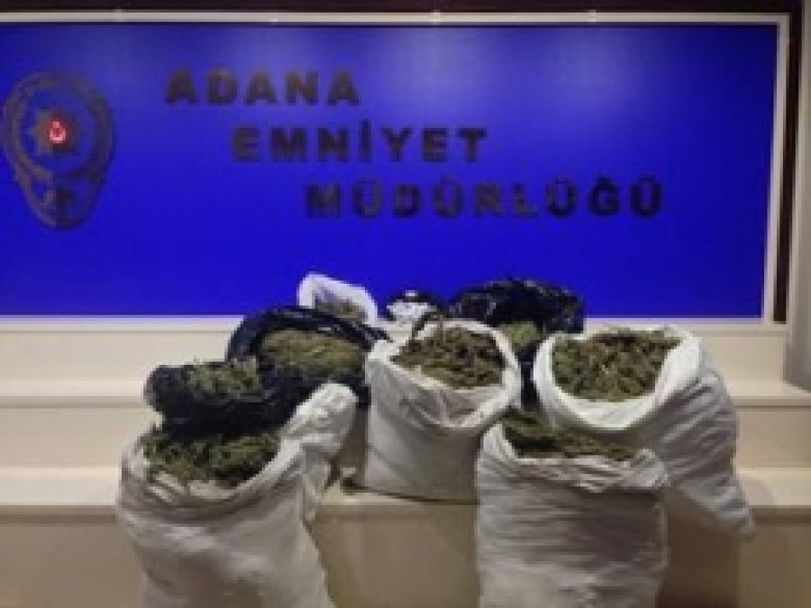 Adana'da 169 Kilogram Uyuşturucu Yakalandı
