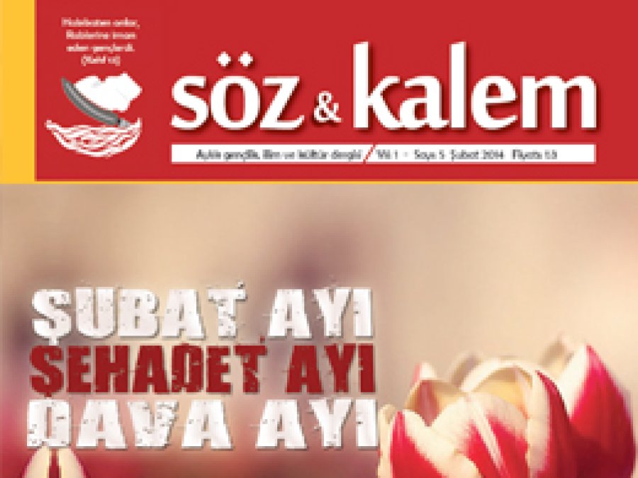 Söz & Kalem Dergisi Şubat Sayısı Çıktı