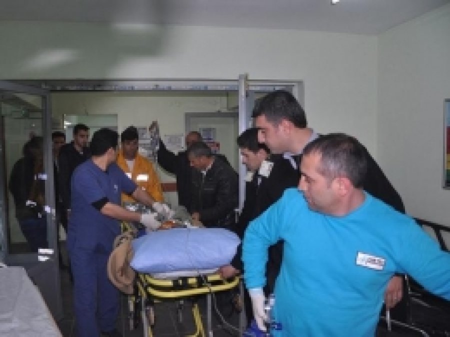Qamışlo'da Yanan Çocuk Nusaybin'e Getirildi