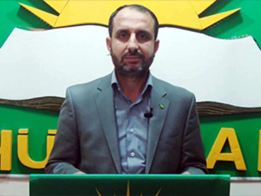 HÜDA PAR: Saldırılar Halkın Huzurunu Hedef Alıyor